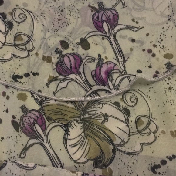 Mac & Jac-Soft Green Print Sundress - Picture 6 of 6